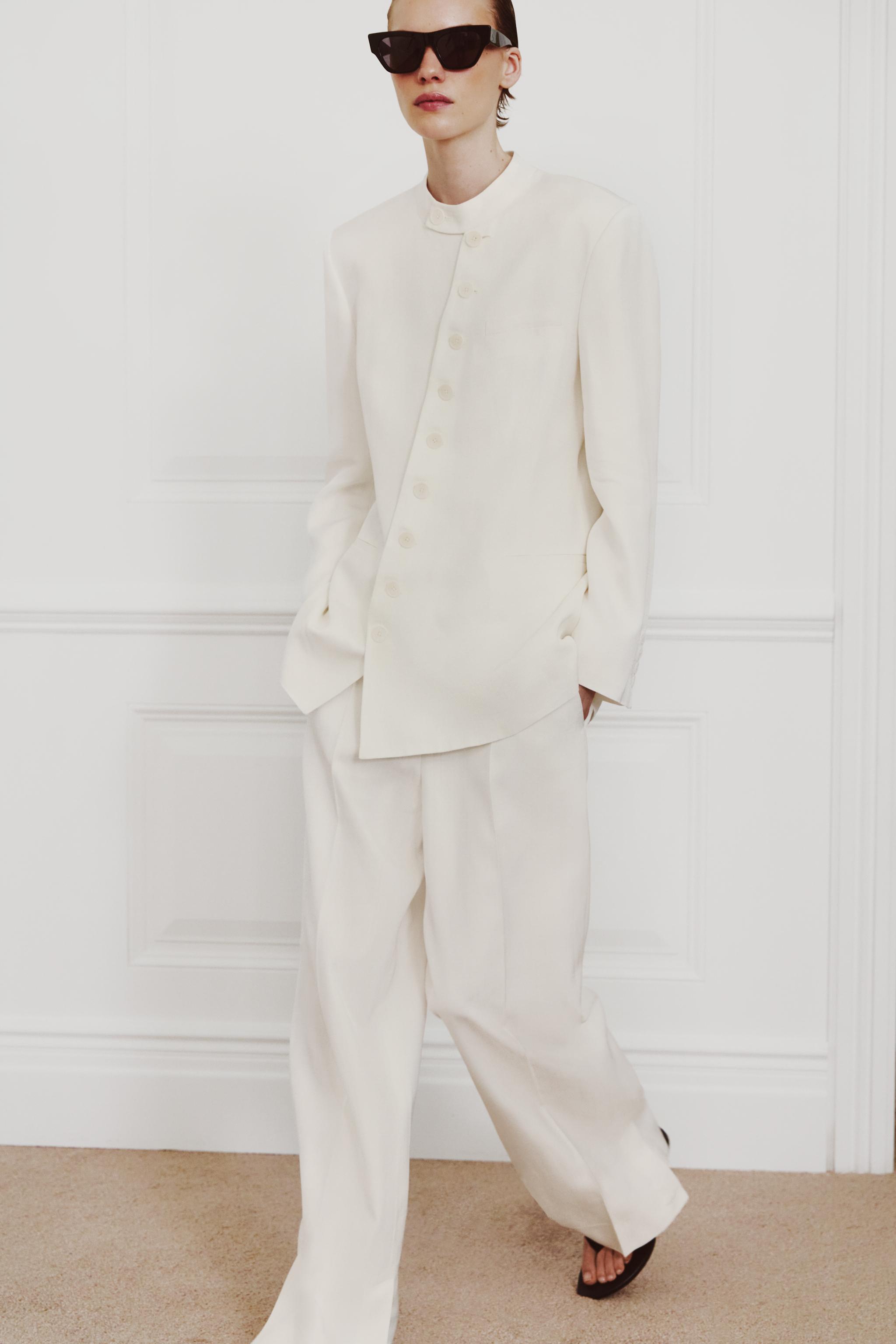 ZW COLLECTION DOUBLE BREASTED BLAZER